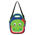 Quest Neoprene Lunch Bag Dino - Blue / Green