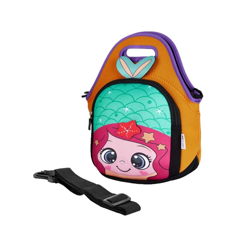 Quest Neoprene Mermaid Lunch Bag - Orange