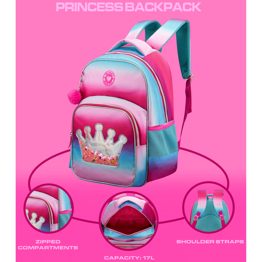 Quest princess Backpack Pink - Pink