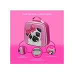 Quest Pug 3D EVA Lunch Bag - Pink - Pink