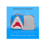 Quest Shark 3D EVA Lunch Bag - Grey - Grey
