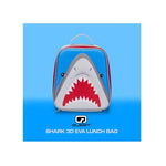 Quest Shark 3D EVA Lunch Bag - Grey - Grey