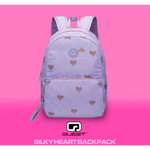 Quest Silky Heart Backpack Lilac - Purple