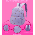 Quest Silky Heart Backpack Lilac - Purple