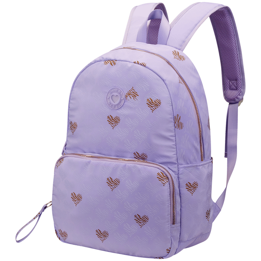 Quest Silky Heart Backpack Lilac - Purple