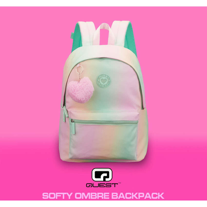 Quest Softy Ombre Backpack Pink - Pink