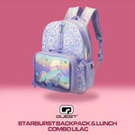 Quest Starburst Backpack & Lunch Combo Lilac - Purple