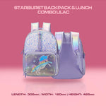 Quest Starburst Backpack & Lunch Combo Lilac - Purple