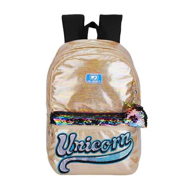 Quest Unicorn Glamour Backpack - Gold - Gold