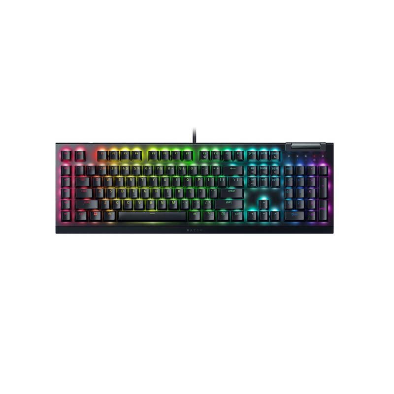 Razer BlackWidow V4 X Gaming Keybaord - Black - Black