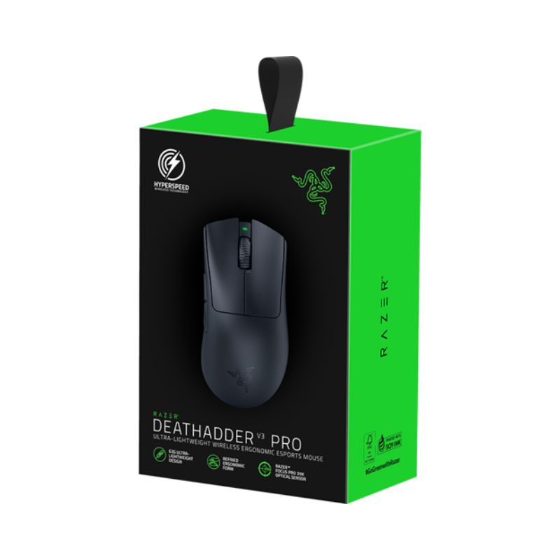 Razer DeathAdder V3 HyperSpeed Wireless Gaming Mouse - Black - Black