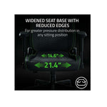 Razer Iskur V2 X - Gaming Chair Black Fabric - Black