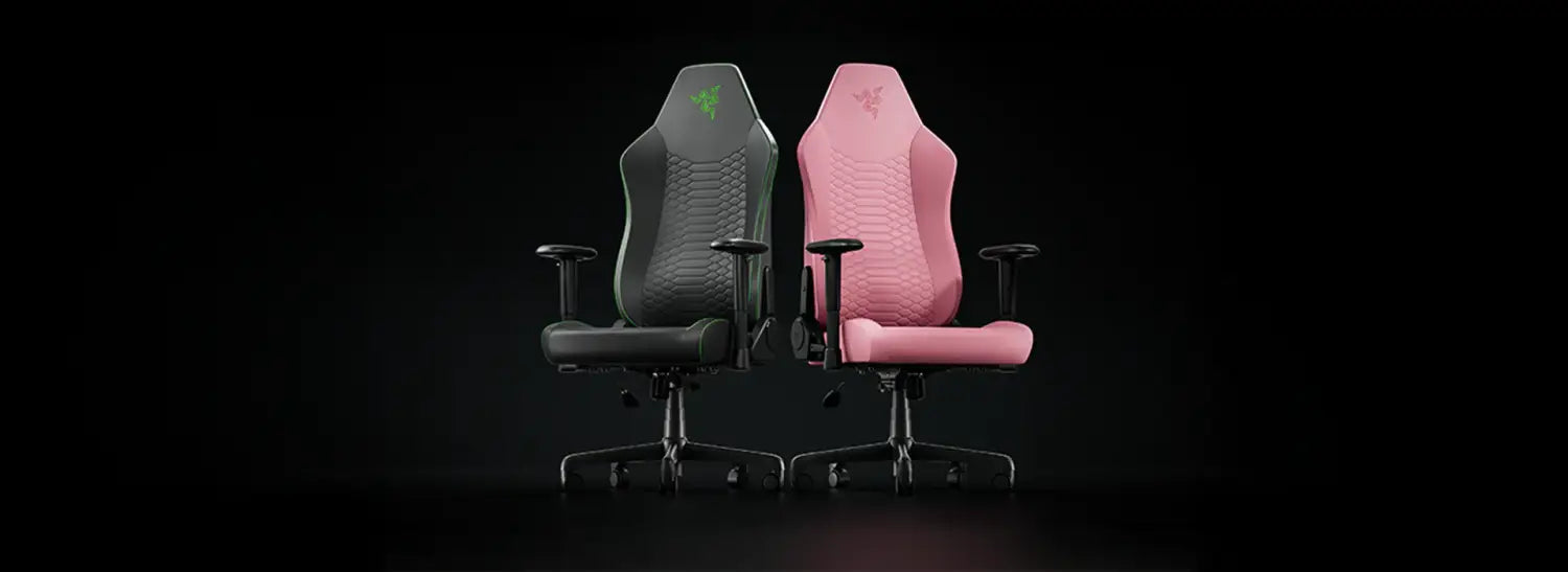 Razer Iskur V2 X - Light Grey Fabric