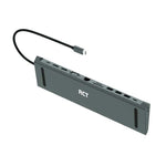 RCT SD-13 USB-C 13-in-1 Docking Station HDMI DP VGA LAN PD - Black