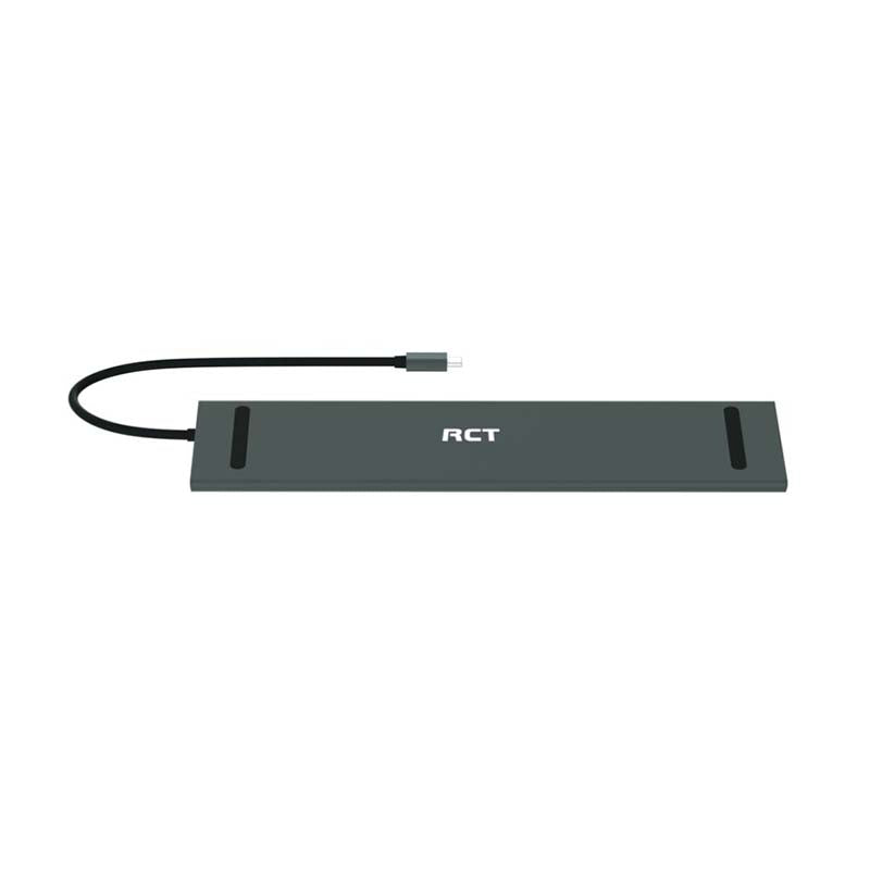 RCT SD-13 USB-C 13-in-1 Docking Station HDMI DP VGA LAN PD - Black
