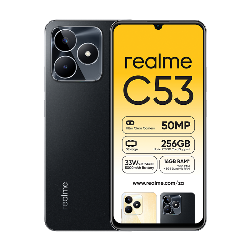 Realme C53 Dual Sim 256GB - Black - Black