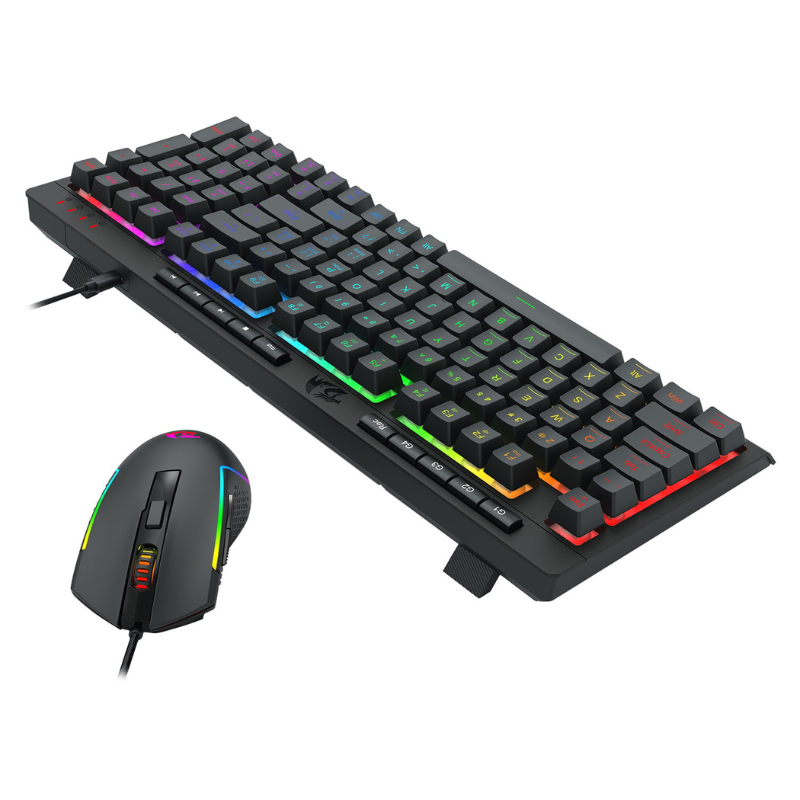 Redragon 4-in-1 Keyboard | Mouse | Mousepad | RGB Headset Gaming Combo - Black