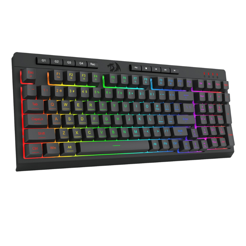 Redragon 4-in-1 Keyboard | Mouse | Mousepad | RGB Headset Gaming Combo - Black