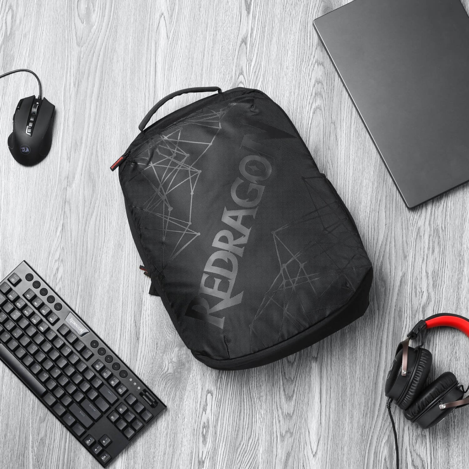 REDRAGON AENEAS 15’’ Gaming Backpack - Black