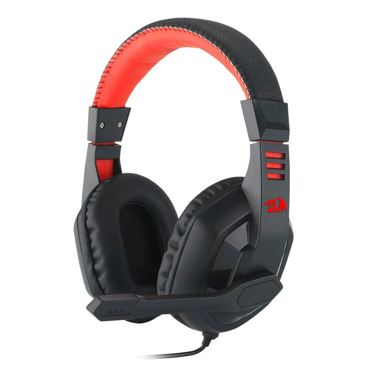 Redragon ARES Wired Gaming Headset - Black/Red - Black / Red