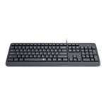 Redragon BK-7092 Full-sized Wired USB Office Keyboard - Black