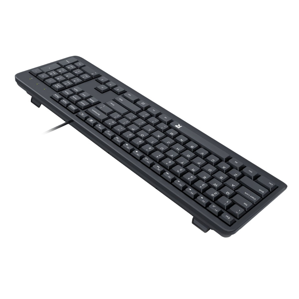 Redragon BK-7092 Full-sized Wired USB Office Keyboard - Black