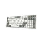 Redragon BK-7111 Scissors Mechanism Slim Full-Size Wireless Keyboard - Grey - Grey