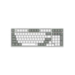 Redragon BK-7111 Scissors Mechanism Slim Full-Size Wireless Keyboard - Grey - Grey