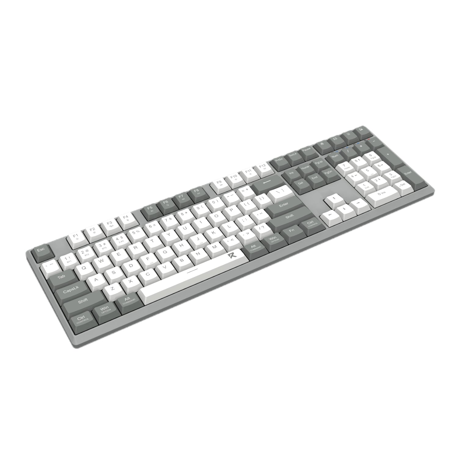 Redragon BK-7485 Wireless Office Keyboard - Grey - Grey