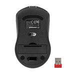 Redragon BM-4054 4000DPI 2.4GHz Wireless Mouse - Black - Black