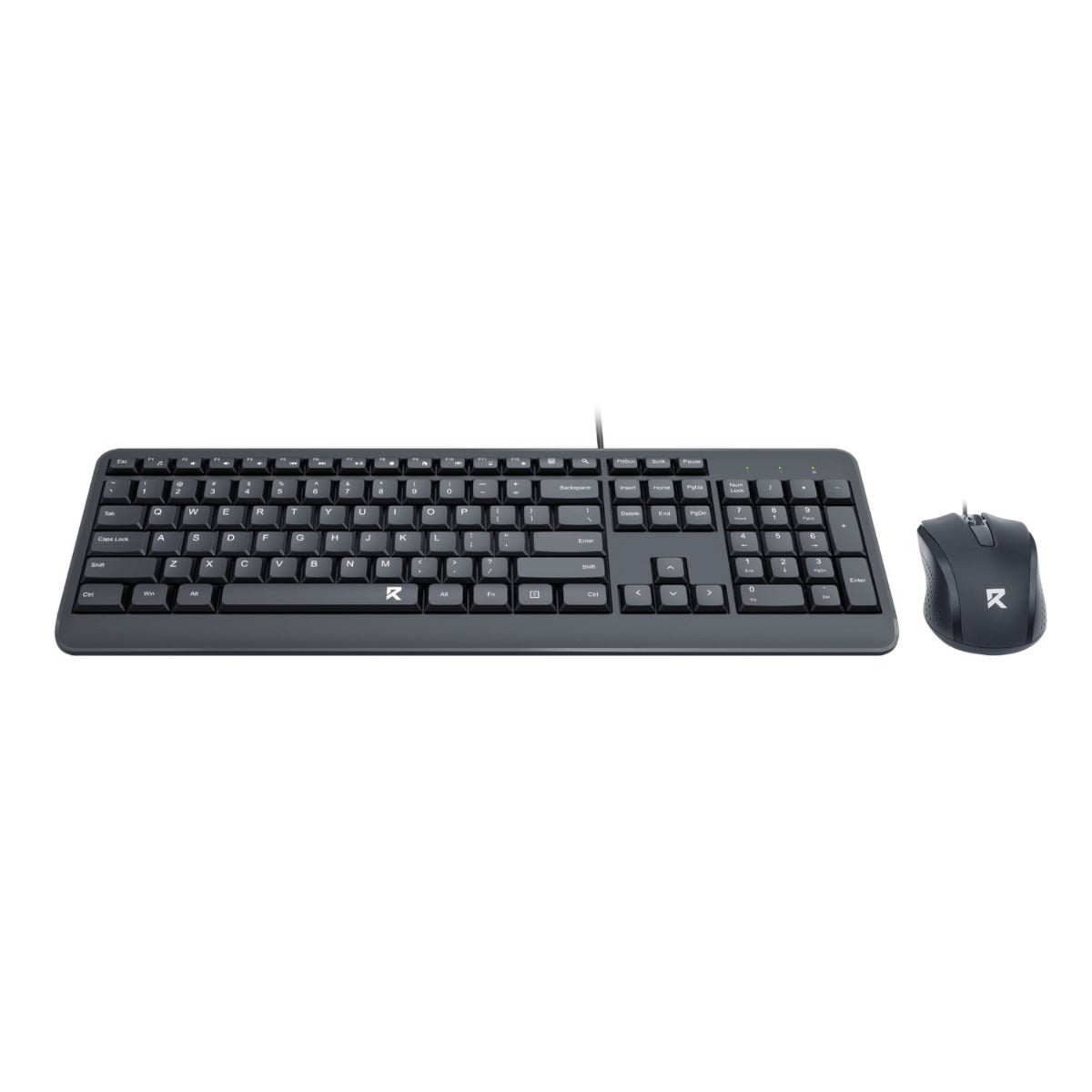 Redragon BS-7092 Wired Office Keyboard & Mouse Combo - Black