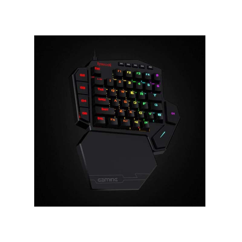 Redragon Diti Elite Pro RGB 40% Wireless Mechanical Gaming Keyboard - Black - Black