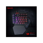 Redragon Diti Elite Pro RGB 40% Wireless Mechanical Gaming Keyboard - Black - Black