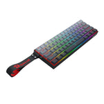 Redragon FIZZ Magnetic+ Wired 60% Gaming Keyboard - Grey/Black - Gaming Keyboard