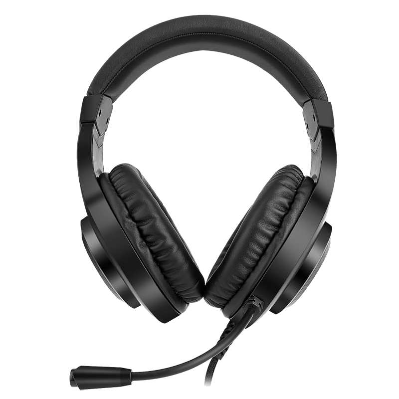 Redragon HYLAS Over Ear Wired Gaming Headset RGB - Black - Black