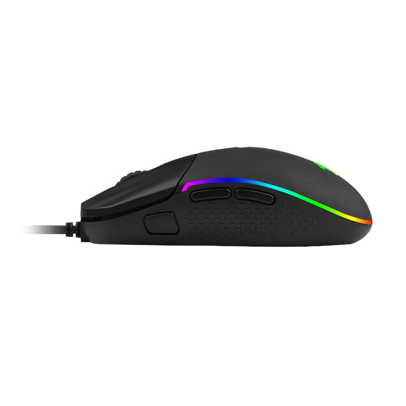 Redragon Invader 10000Dpi Wired Gaming Mouse - Black - Black