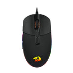 Redragon Invader 10000Dpi Wired Gaming Mouse - Black - Black