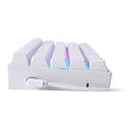 Redragon K630 Dragonborn RGB Wired Mechanical Gaming Keyboard - White - White