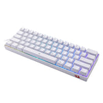 Redragon K630 Dragonborn RGB Wired Mechanical Gaming Keyboard - White - White