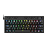 Redragon K632 Noctis 60% RGB Wireless Gaming Keyboard - Black - Black