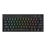Redragon K632 Noctis Pro 60% RGB Wireless Gaming Keyboard - Black - Black