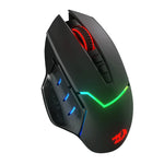 Redragon M690 Mirage Pro 8000 DPI Wireless Gaming Mouse - Black - Black