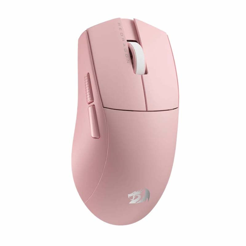 Redragon M916P Pro 1K 3-Mode Wireless Gaming Mouse - Pink - Pink
