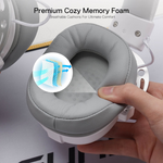 Redragon Over-Ear AURORA Gaming Headset - White - White