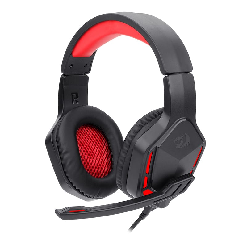 Redragon Over Ear Themis Aux Gaming Headset - Black - Black