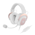 Redragon Over Ear Zeus 2 USB Gaming Headset - White - White