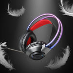 Redragon SCREAM Over-Ear RGB Gaming Headset - Black - Black