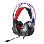Redragon SCREAM Over-Ear RGB Gaming Headset - Black - Black