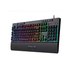 Redragon Shiva K512 104-Key Membrane RGB Gaming Keyboard - Black - Black