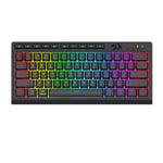 Redragon SHIVA K522 PRO RGB Wireless Gaming Keyboard- Black - Black